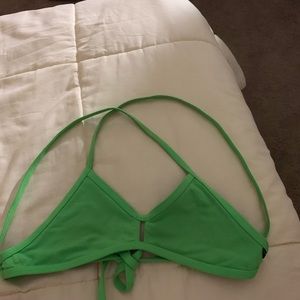 Lime green Jolyn Vent Top